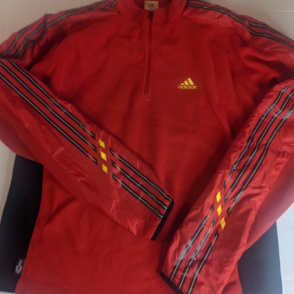 Men's Vintage Adidas Climawarm Fleece Pullover